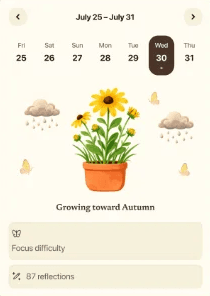 OnVeil garden screen, brain weather Heavy
